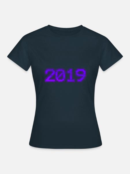 Nerd 2019 - Frauen T-Shirt - Navy