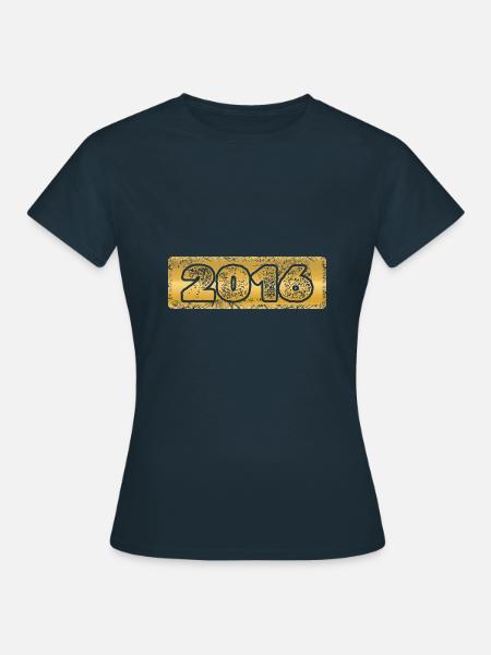 Jahrgang 2016 - Frauen T-Shirt - Navy