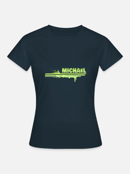 Michael - Frauen T-Shirt - Navy