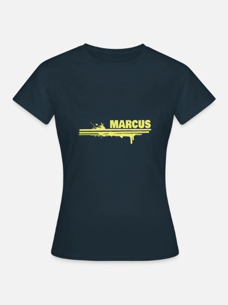 Geschenk für Marcus - Frauen T-Shirt - Navy