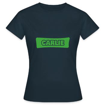Birth Carlie - Women's T-Shirt - navy - Front - AI Model Female 172 dark (172cm)