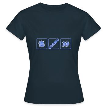 Cosmo enfant - T-shirt Femme - marine - Devant - AI Model Female 172 dark (172cm)