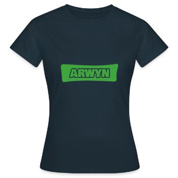 Birth Arwyn - Women's T-Shirt - navy - Front - AI Model Female 172 dark (172cm)