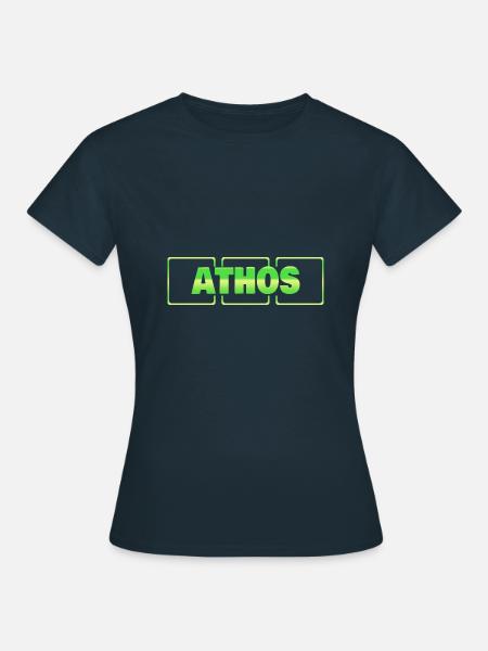 Taufe für Athos Geschenkidee Taufgeschenk - Frauen T-Shirt - Navy