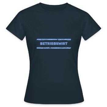 Profession Économiste d’entreprise - T-shirt Femme - marine - Devant - AI Model Female 172 dark (172cm)