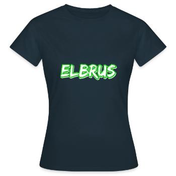 Trekking Elbrus - Women's T-Shirt - navy - Front - AI Model Female 172 dark (172cm)