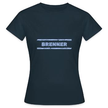 Beruf Brenner - Frauen T-Shirt - Navy - Vorne - AI Model Female 172 dark (172cm)