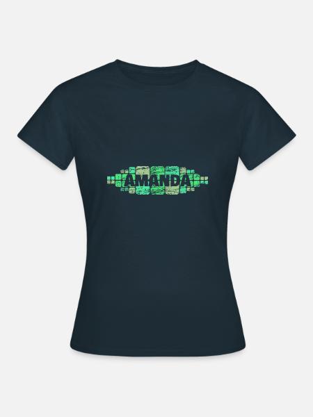 Amanda - Frauen T-Shirt - Navy