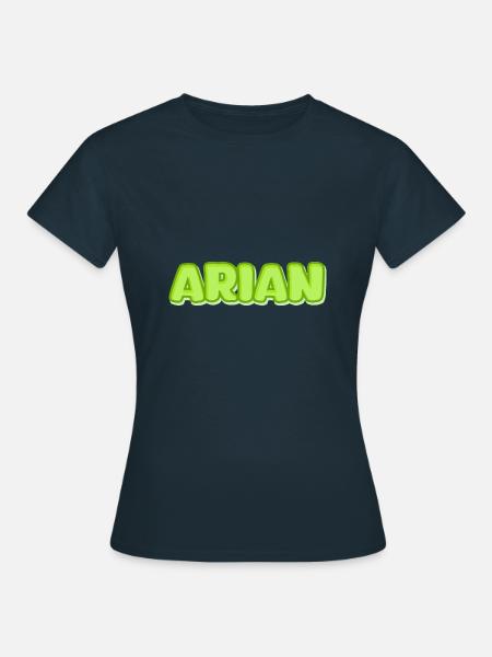 Arian Arian - Frauen T-Shirt - Navy