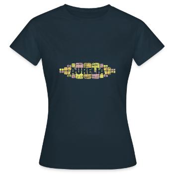 Mutti Aurelia - Frauen T-Shirt - Navy - Vorne - AI Model Female 172 dark (172cm)