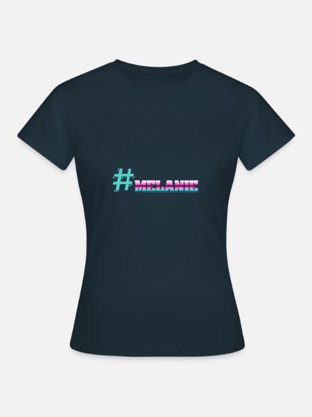 Cooler Melanie - Frauen T-Shirt - Navy