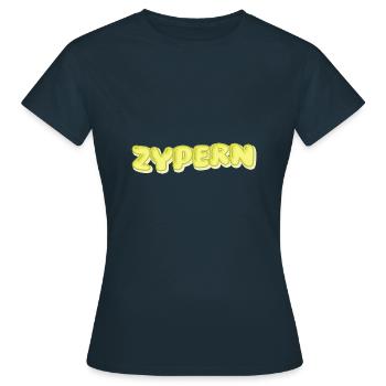 Vacances Chypre - T-shirt Femme - marine - Devant - AI Model Female 172 dark (172cm)