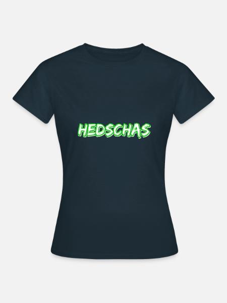 Hedschas als Trekking - Frauen T-Shirt - Navy