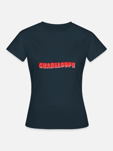 Guadeloupe als Urlaub - Frauen T-Shirt - Navy