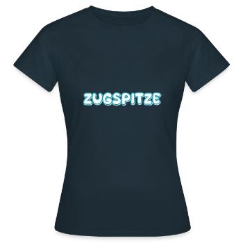Trekking Zugspitze - Women's T-Shirt - navy - Front - AI Model Female 172 dark (172cm)