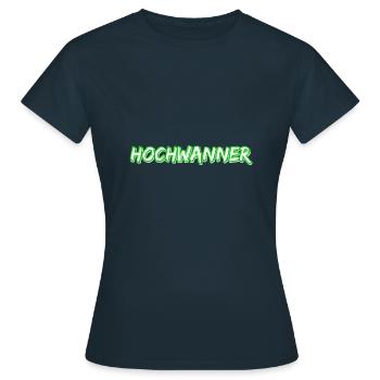 Trekking Hochwanner - Women's T-Shirt - navy - Front - AI Model Female 172 dark (172cm)