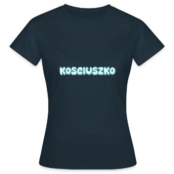 Trekking Kosciuszko - Women's T-Shirt - navy - Front - AI Model Female 172 dark (172cm)