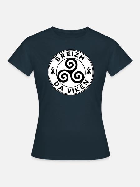 Breizh da viken 3 - T-shirt Femme - marine