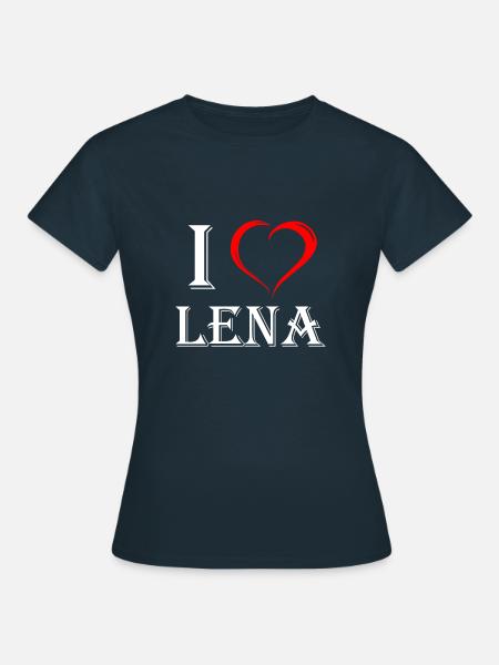 Lena - Frauen T-Shirt - Navy