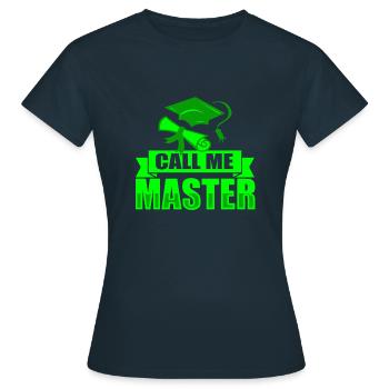 Université - T-shirt Femme - marine - Devant - AI Model Female 172 dark (172cm)