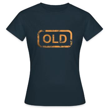 VIEUX - T-shirt Femme - marine - Devant - AI Model Female 172 dark (172cm)
