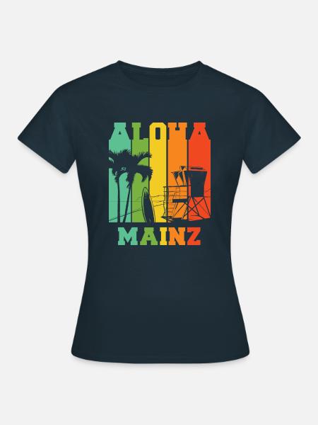 mainz - Frauen T-Shirt - Navy