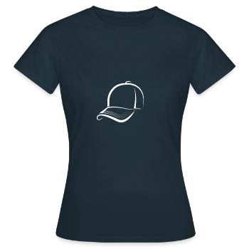 Casquette - T-shirt Femme - marine - Devant - AI Model Female 172 dark (172cm)