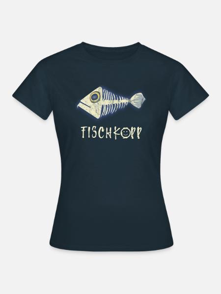 Fischkopp - Frauen T-Shirt - Navy