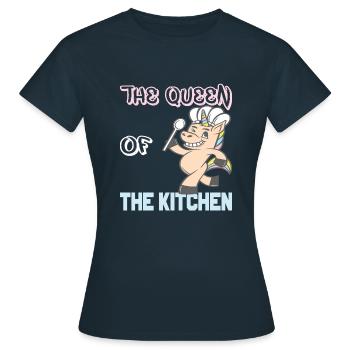 Cook TShirt Cooking Cook Cooking Gift - Women's T-Shirt - navy - Front - AI Model Female 172 dark (172cm)