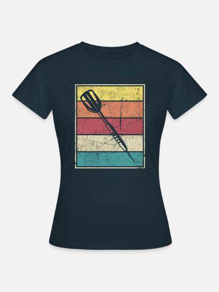 Dart arrow darts. - Frauen T-Shirt - Navy
