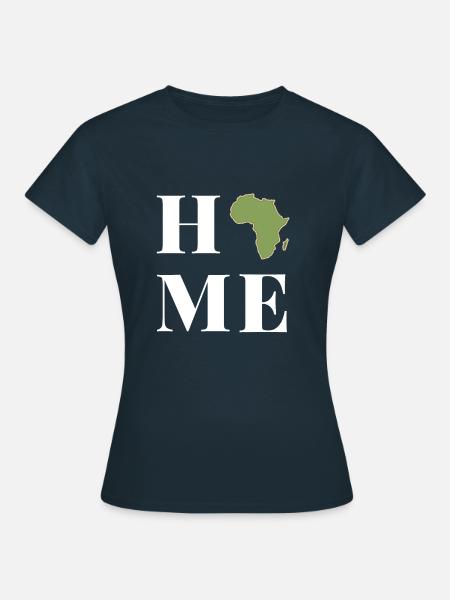 Afrika - Frauen T-Shirt - Navy