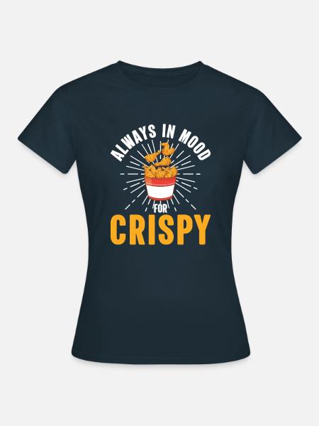 Fleischliebhaber Lebensmittel Lebensstil Brathähnc - Frauen T-Shirt - Navy