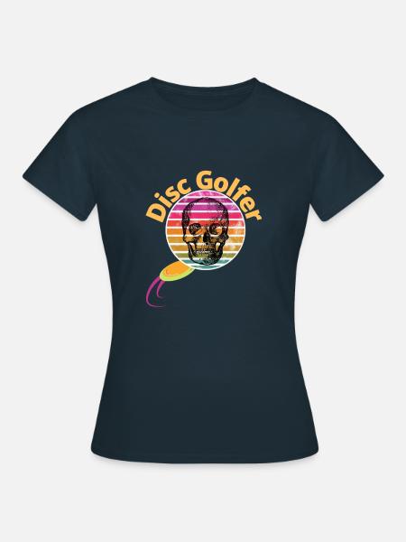 DiscGolfer - Frauen T-Shirt - Navy