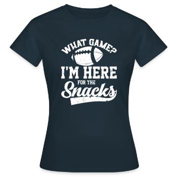 Fußball Torwart Sport Rugby Spiel Lifestyle Gesche - Frauen T-Shirt - Navy - Vorne - AI Model Female 172 dark (172cm)