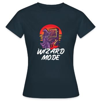 Arcade-Maschinen Spiel Lifes Retro Flipper Flipper - Frauen T-Shirt - Navy - Vorne - AI Model Female 172 dark (172cm)