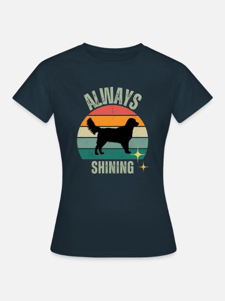 IMMER GLÄNZEND - Frauen T-Shirt - Navy