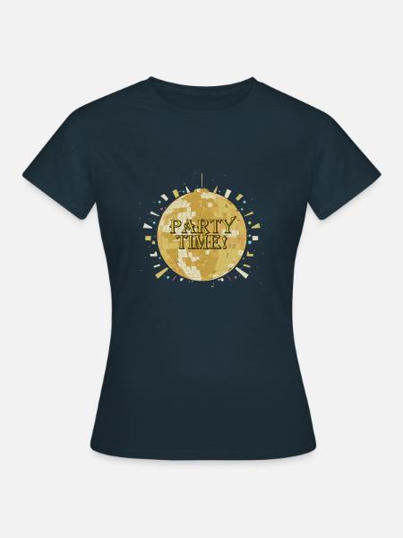 DISCO - Women's T-Shirt - navy