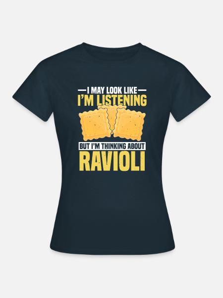 RAVIOLI 8 - Frauen T-Shirt - Navy