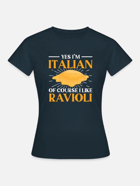 Ravioli 1 - Frauen T-Shirt - Navy