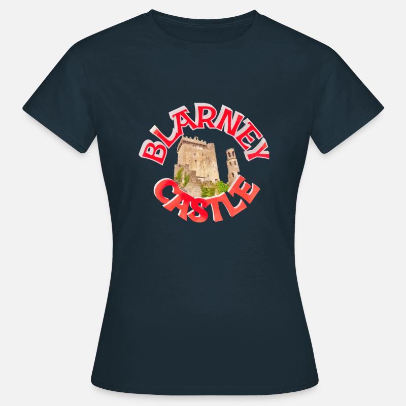 BLARNEY CASTLE - Women's T-Shirt - navy