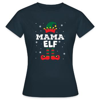 Onze haha Artboard 1 exemplaire - T-shirt Femme - marine - Devant - AI Model Female 172 dark (172cm)