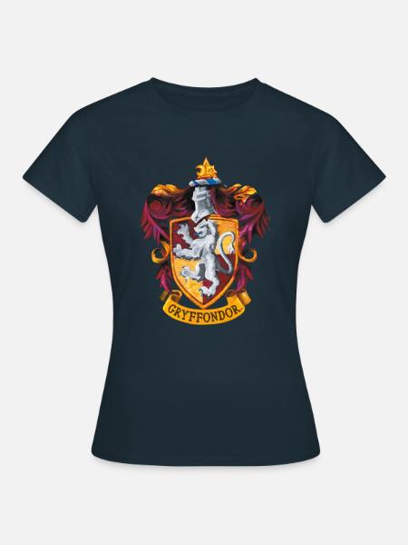 Harry Potter Emblème Gryffondor Peinture - T-shirt Femme - marine