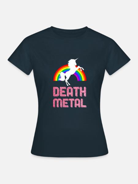 Death Metal - Frauen T-Shirt - Navy