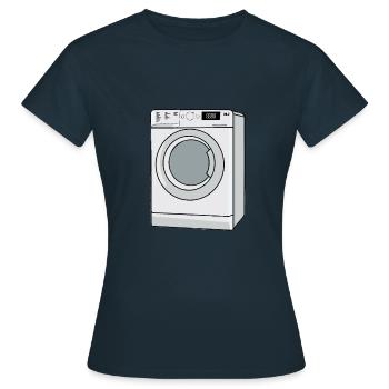 Machine à laver - T-shirt Femme - marine - Devant - AI Model Female 172 dark (172cm)
