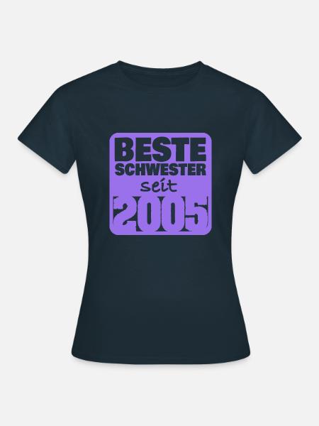 2005 - Frauen T-Shirt - Navy