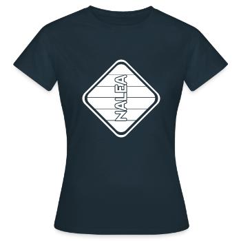 Prénom Nalea - T-shirt Femme - marine - Devant - AI Model Female 172 dark (172cm)