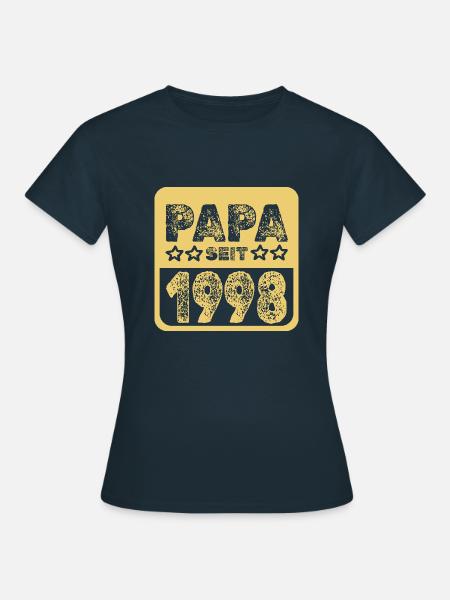 seit 1998 - Frauen T-Shirt - Navy