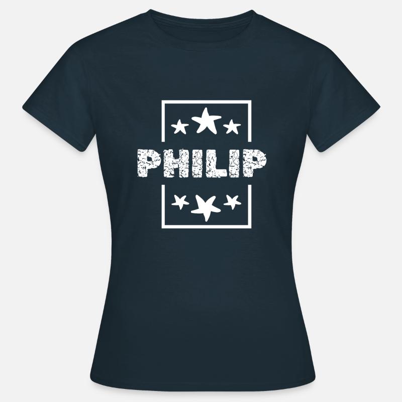 Gift for Philip - Women's T-Shirt - navy