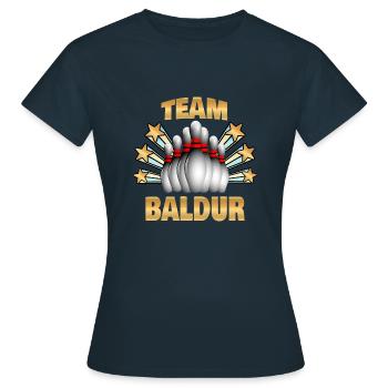 Skittles Baldur - T-shirt Femme - marine - Devant - AI Model Female 172 dark (172cm)