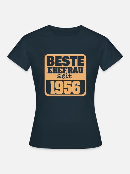 Verliebt 1956 - Frauen T-Shirt - Navy